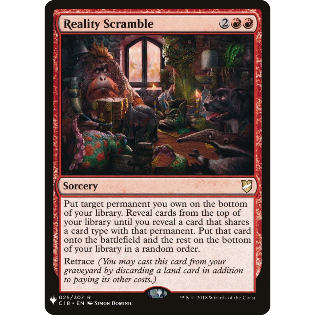 Reality Scramble (PLST-C18-25) - Single