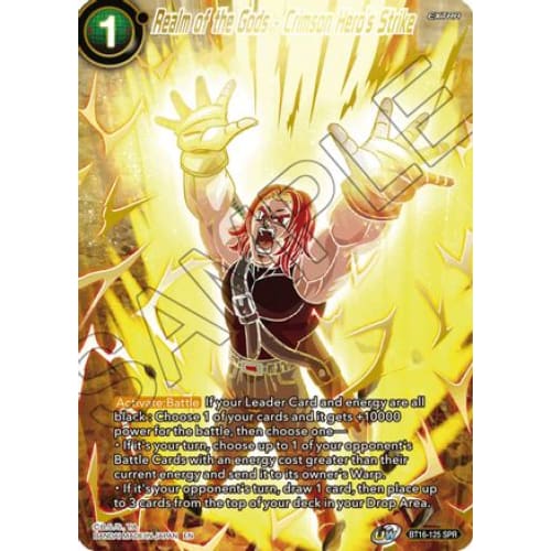 Realm of the Gods - Crimson Hero’s Strike (SPR) (Realm