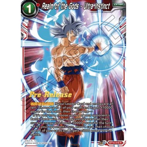 Realm of the Gods - Ultra Instinct (Realm Pre-Release