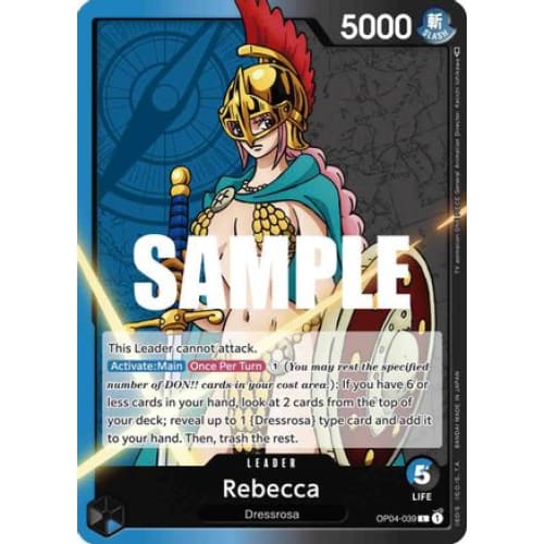Rebecca (039) OP04-039 L Kingdoms of Intrigue - Single