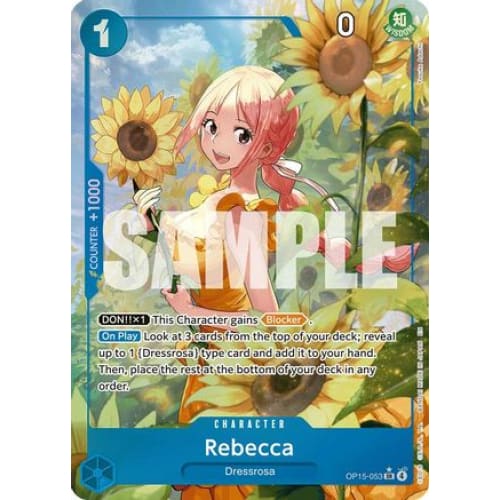 Rebecca (OP15-053) (Alternate Art) OP15-053 SR Adventure