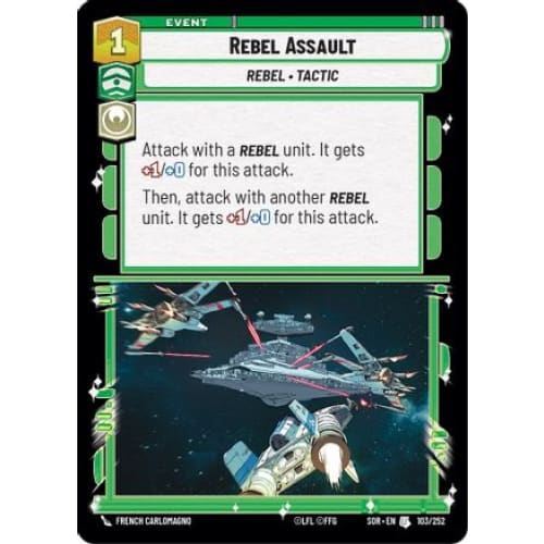 Rebel Assault (103/252) - Spark of Rebellion Foil - Single