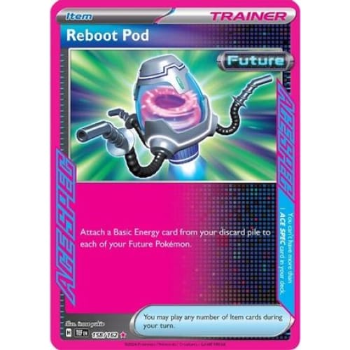 Reboot Pod (158) ACE SPEC Rare Holofoil - Single