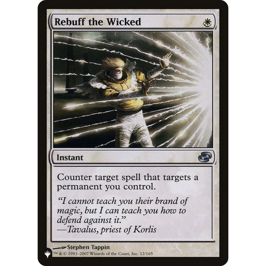 Rebuff the Wicked (PLST-PLC-12) - Single