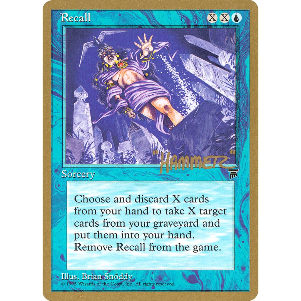 Recall (PTC-SHR24) - Single