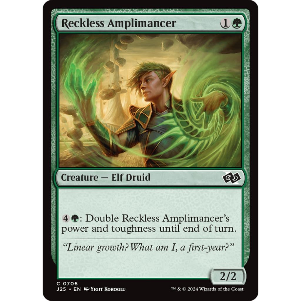 Reckless Amplimancer (J25-706) - Single