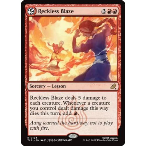 Reckless Blaze (TLE-124) Foil - Single