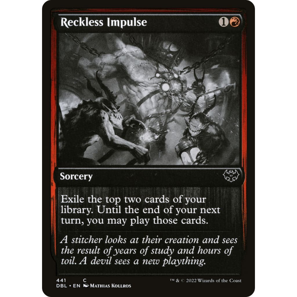 Reckless Impulse (DBL-441) - Single