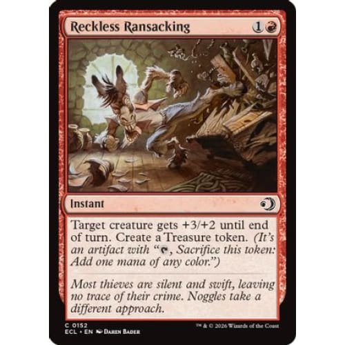 Reckless Ransacking (ECL-152) - Single