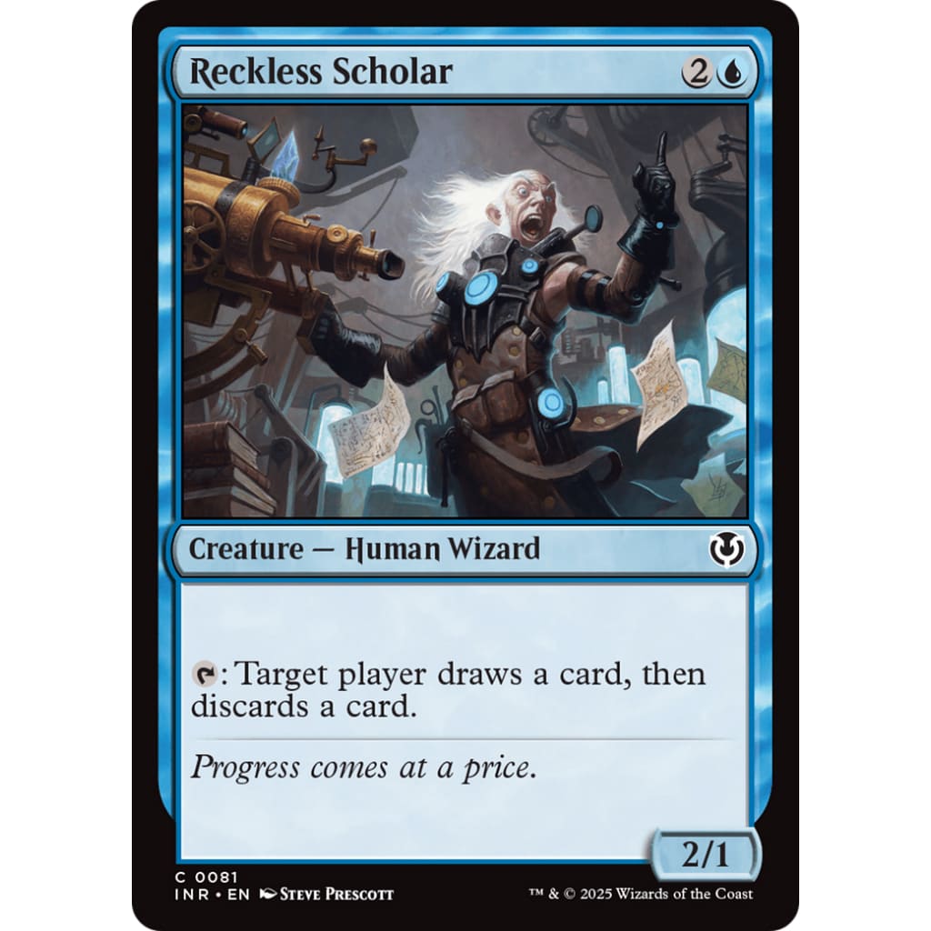 Reckless Scholar (INR-081) - Single