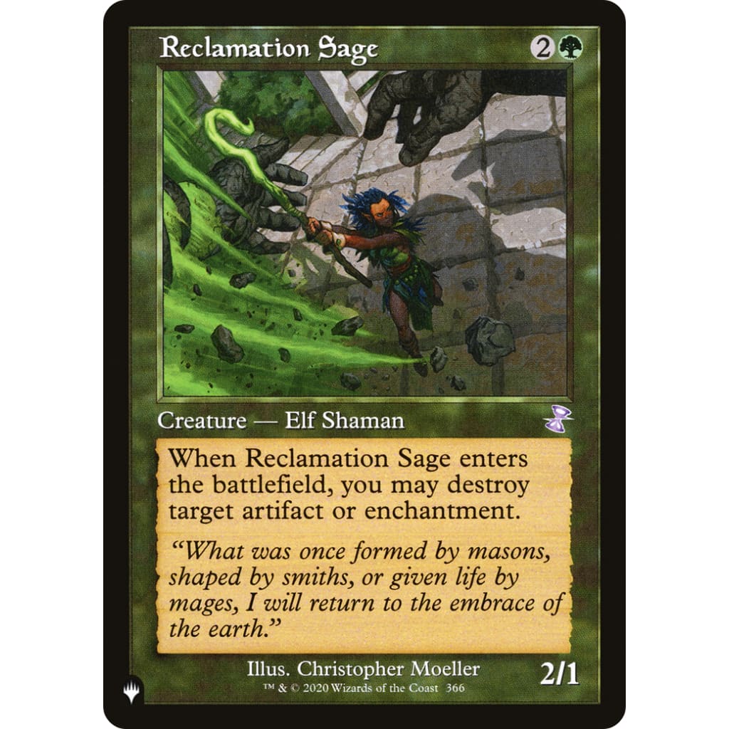 Reclamation Sage (PLST-TSR-366) - Single