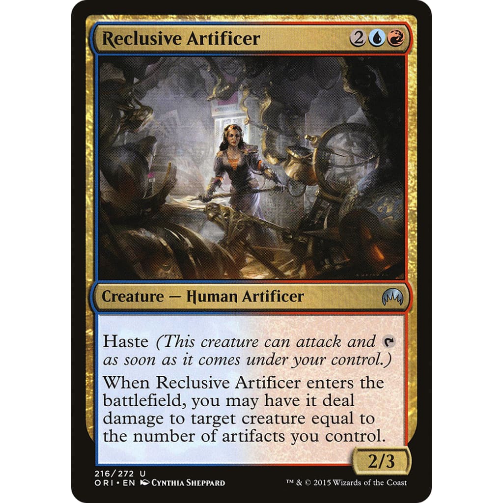 Reclusive Artificer (ORI-216) Foil - Single