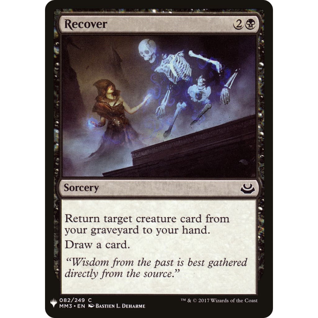Recover (PLST-MM3-82) - Single