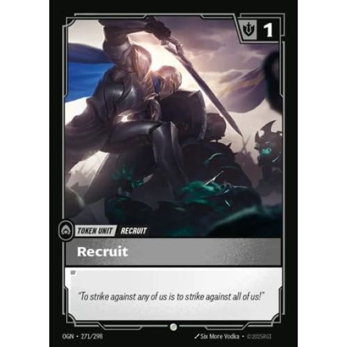 Recruit (271) // Buff (271/298) - Origins - Single