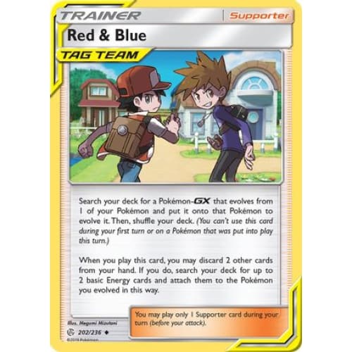 Red & Blue (202/236) Uncommon - Single