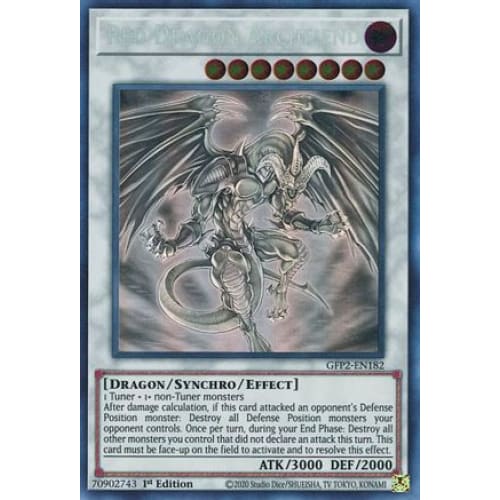 Red Dragon Archfiend (Ghost Rare) (GFP2-EN182) Ghost Rare