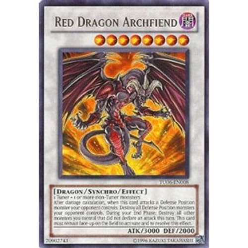 Red Dragon Archfiend (TU06-EN008) Rare Unlimited - Single