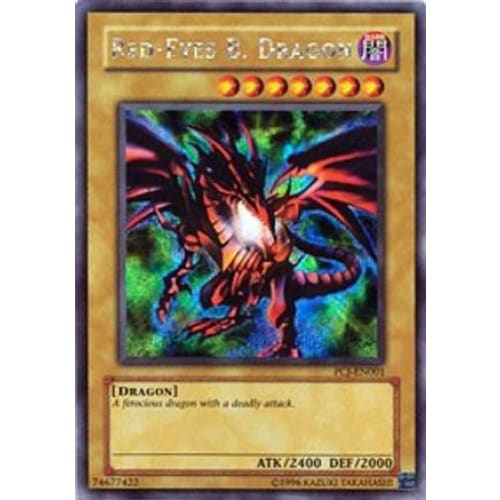 Red-Eyes B. Dragon (PCJ-EN001) Prismatic Secret Rare