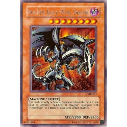 Red-Eyes Black Metal Dragon (Forbidden Memories) (FMR-001)