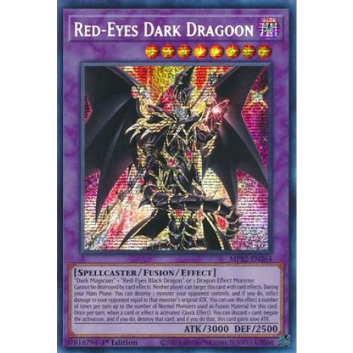Red-Eyes Dark Dragoon (MP22-EN264) Prismatic Secret Rare