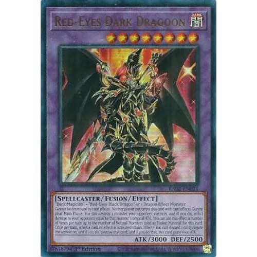 Red-Eyes Dark Dragoon (UR) - RA02-EN021 Ultra Rare 1st