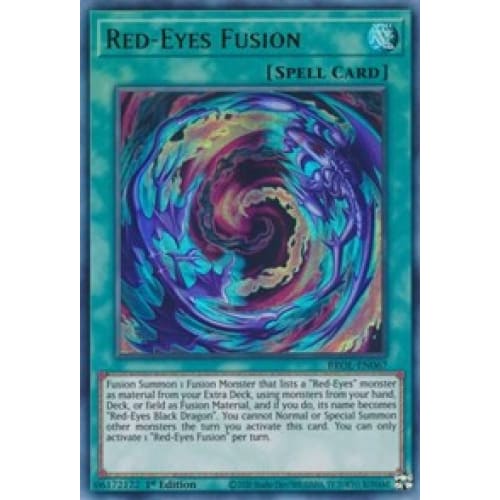 Red-Eyes Fusion (BROL-EN067) Ultra Rare - Single