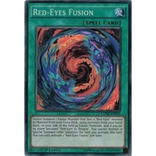 Red-Eyes Fusion (CORE-EN059) Super Rare 1st Edition - Single