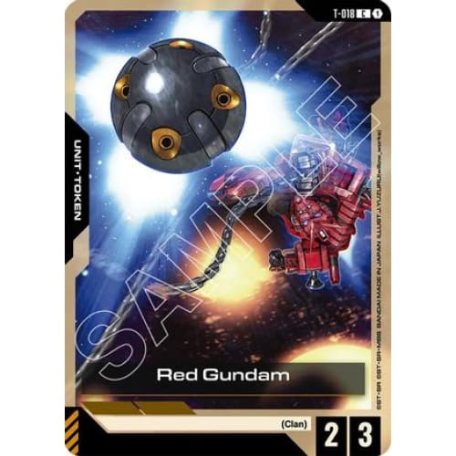 Red Gundam (T-018) - Steel Requiem - Single