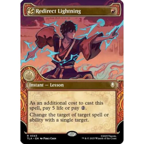 Redirect Lightning (Showcase) (TLA-343) Foil - Single