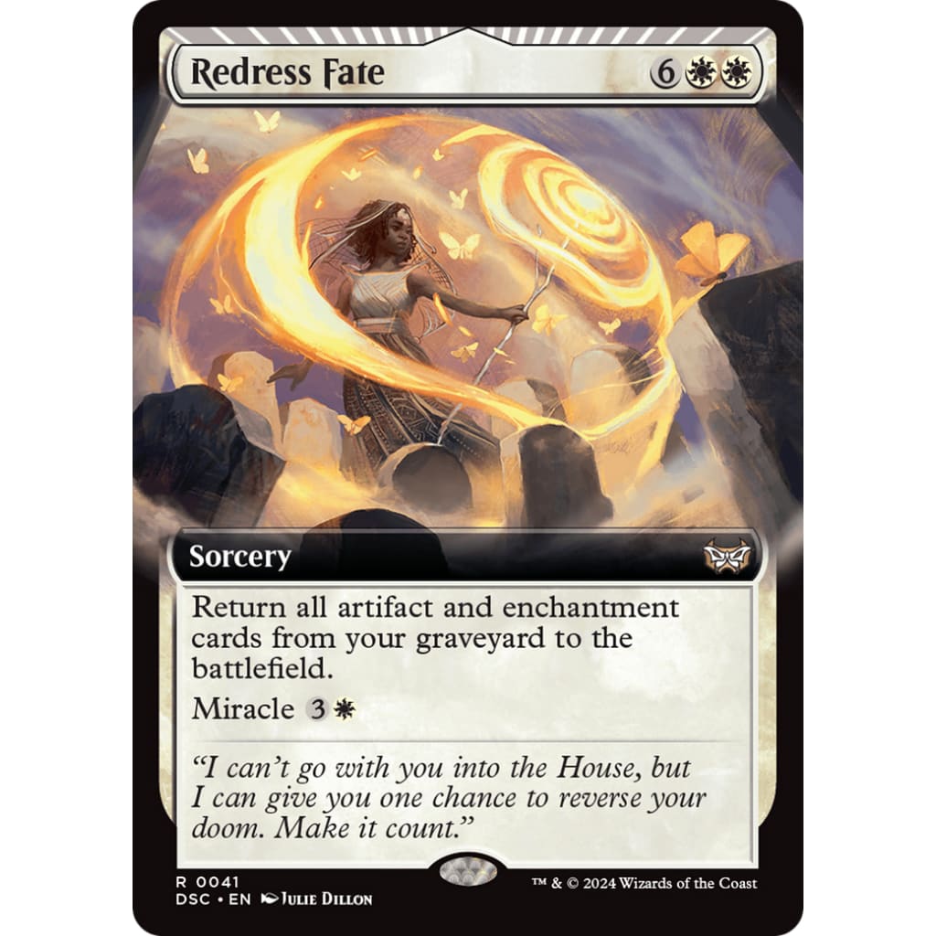 Redress Fate (DSC-041): (Extended Art miracle) Foil - Single