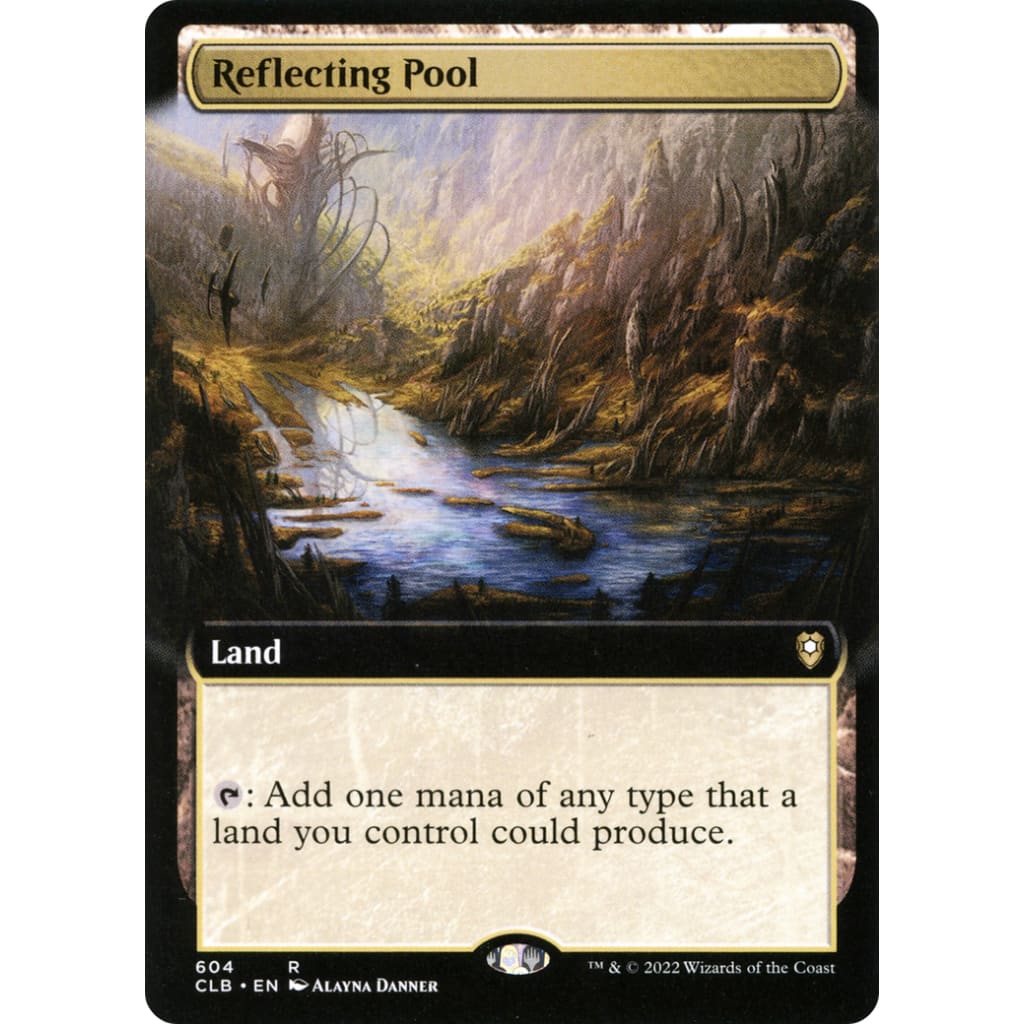Reflecting Pool (CLB-604): (Extended Art) Foil - Single