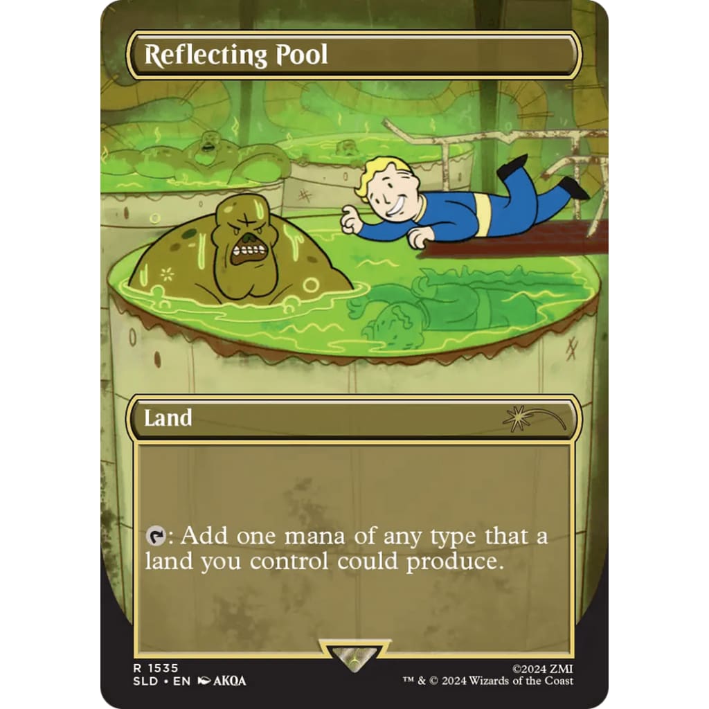 Reflecting Pool (SLD-1535) (Borderless) - Single