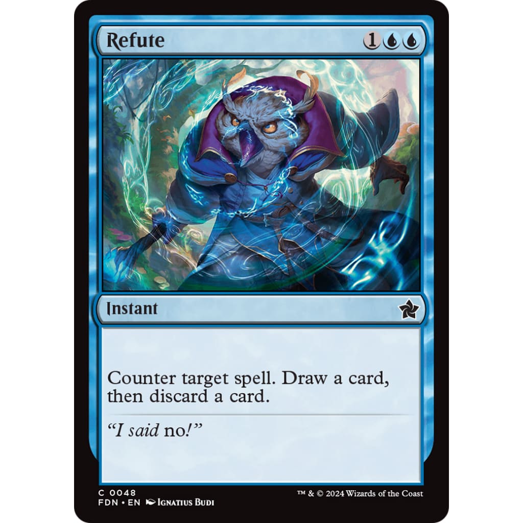 Refute (FDN-048) Foil - Single