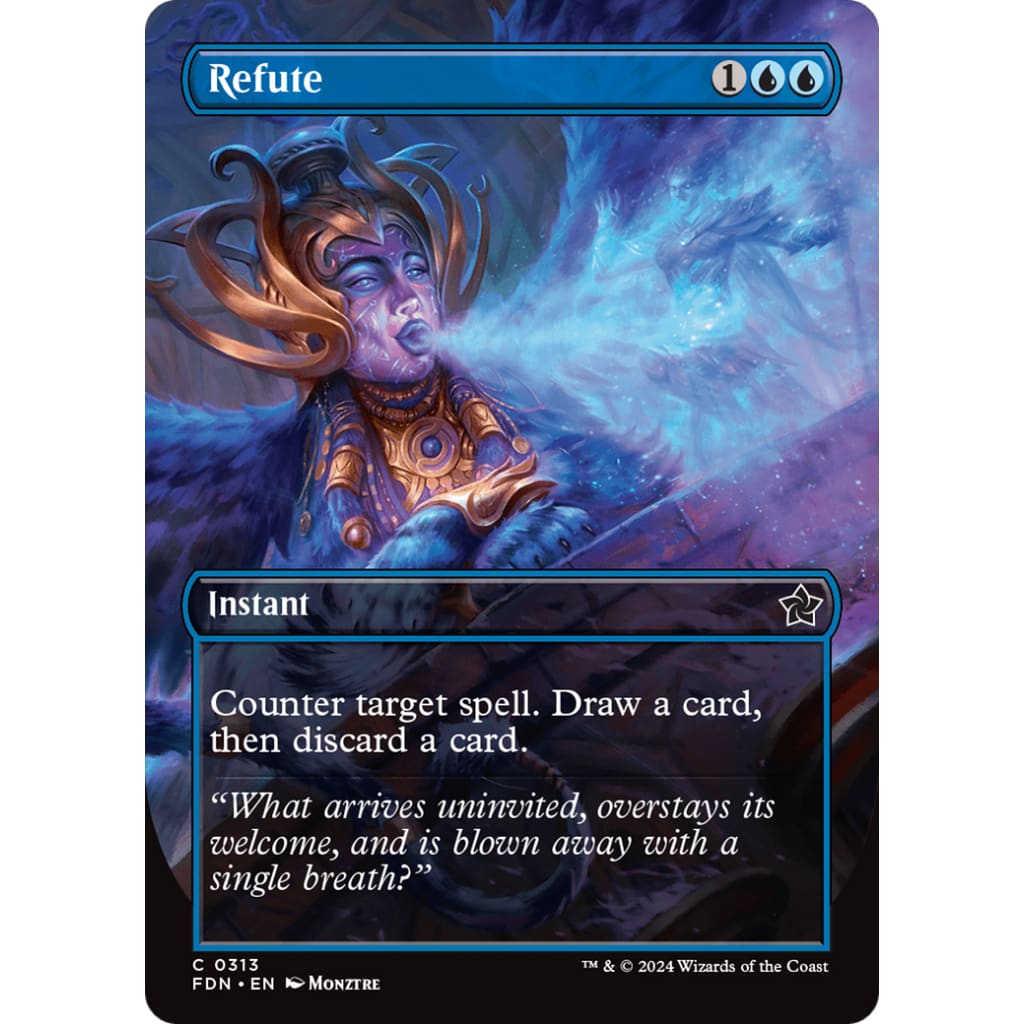 Refute (FDN-313) (Borderless) Foil - Single