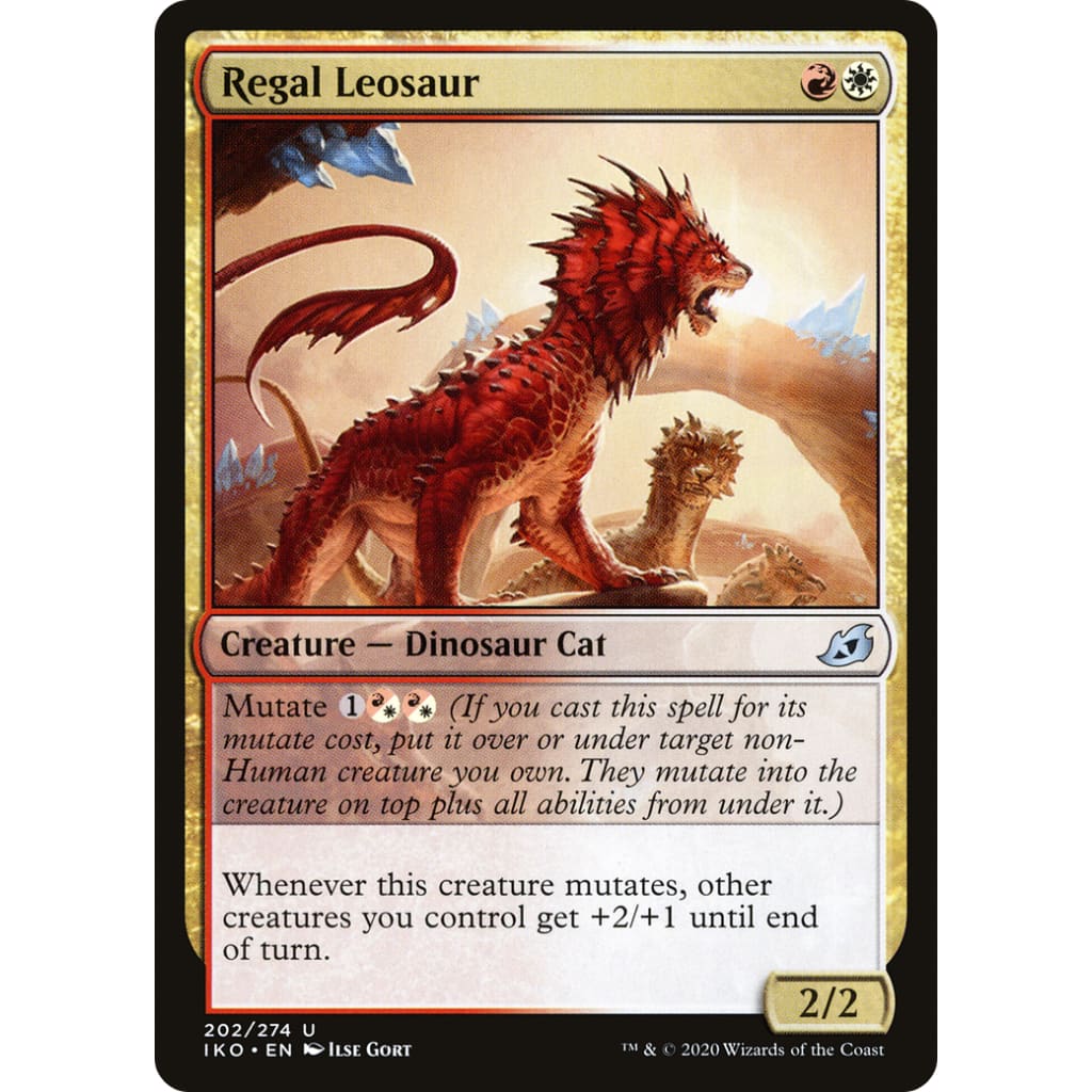 Regal Leosaur (IKO-202) - Single