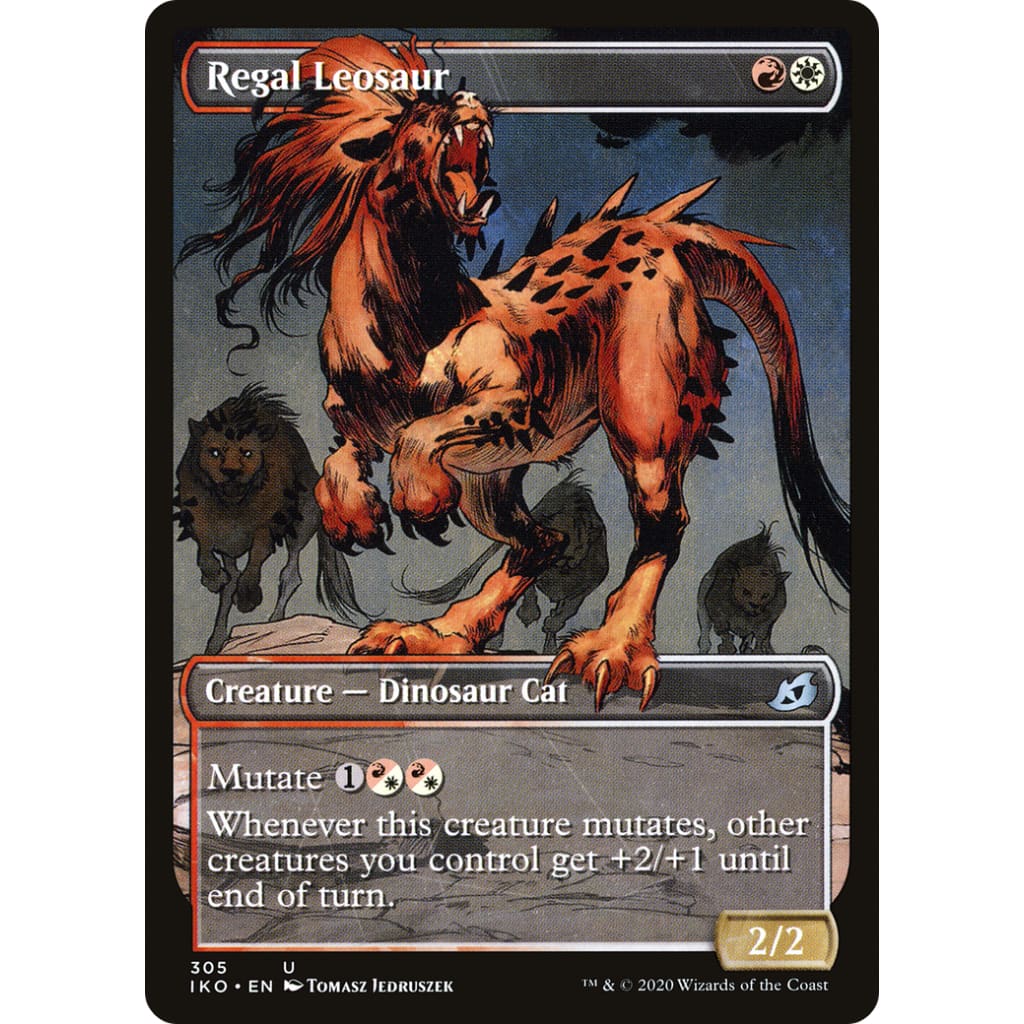 Regal Leosaur (IKO-305): (Showcase) - Single