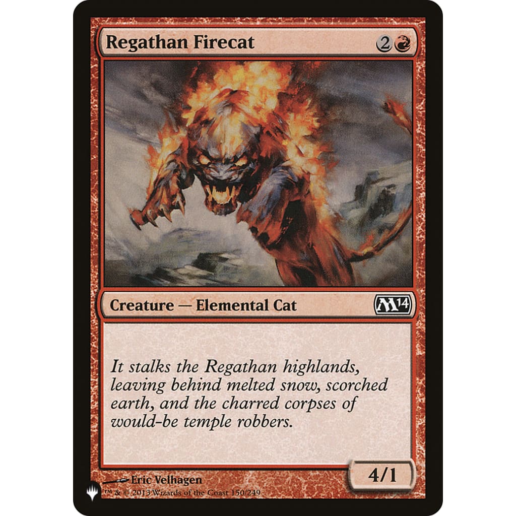 Regathan Firecat (PLST-M14-150) - Single