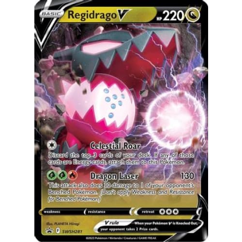 Regidrago V (SWSH281) Promo Holofoil - Single