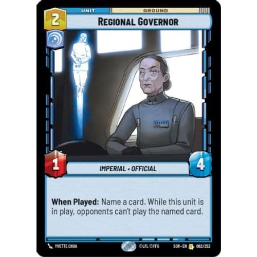 Regional Governor (062/252) - Spark of Rebellion Foil