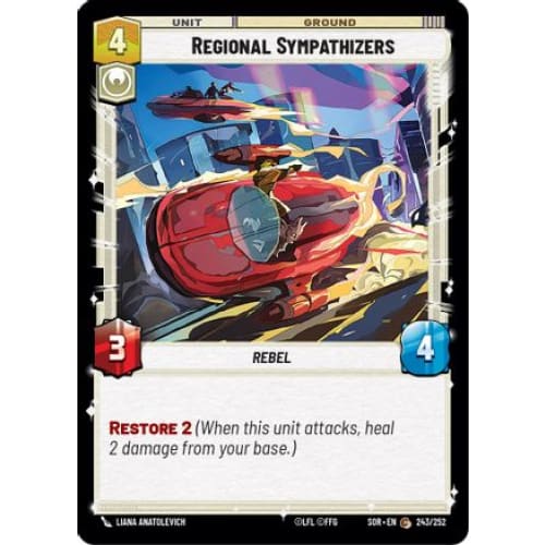 Regional Sympathizers (243/252) - Spark of Rebellion Foil