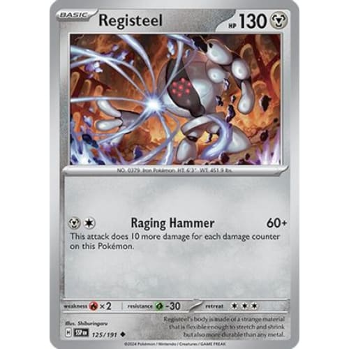 Registeel (125) Uncommon Reverse Holofoil - Single