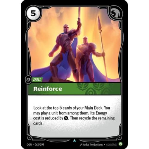 Reinforce (062/298) - Origins - Single
