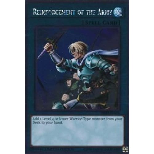 Reinforcement of the Army (NKRT-EN026) Platinum Rare
