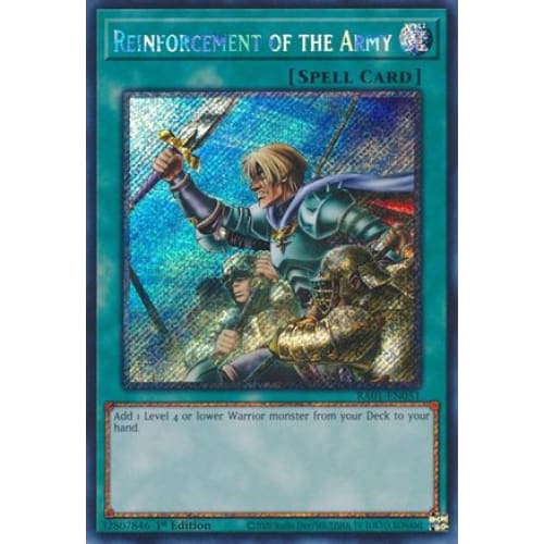 Reinforcement of the Army (Platinum Secret Rare)