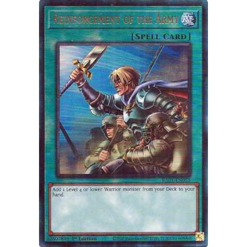 Reinforcement of the Army (PUR) - RA01-EN051 Prismatic