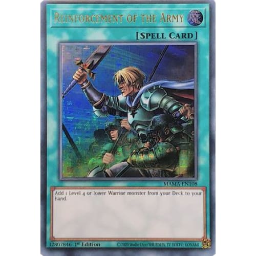 Reinforcement of the Army (Ultra Pharaoh’s Rare)