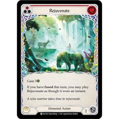Rejuvenate (Red) (TALES OF ARIA) 1st Edition Rainbow Foil
