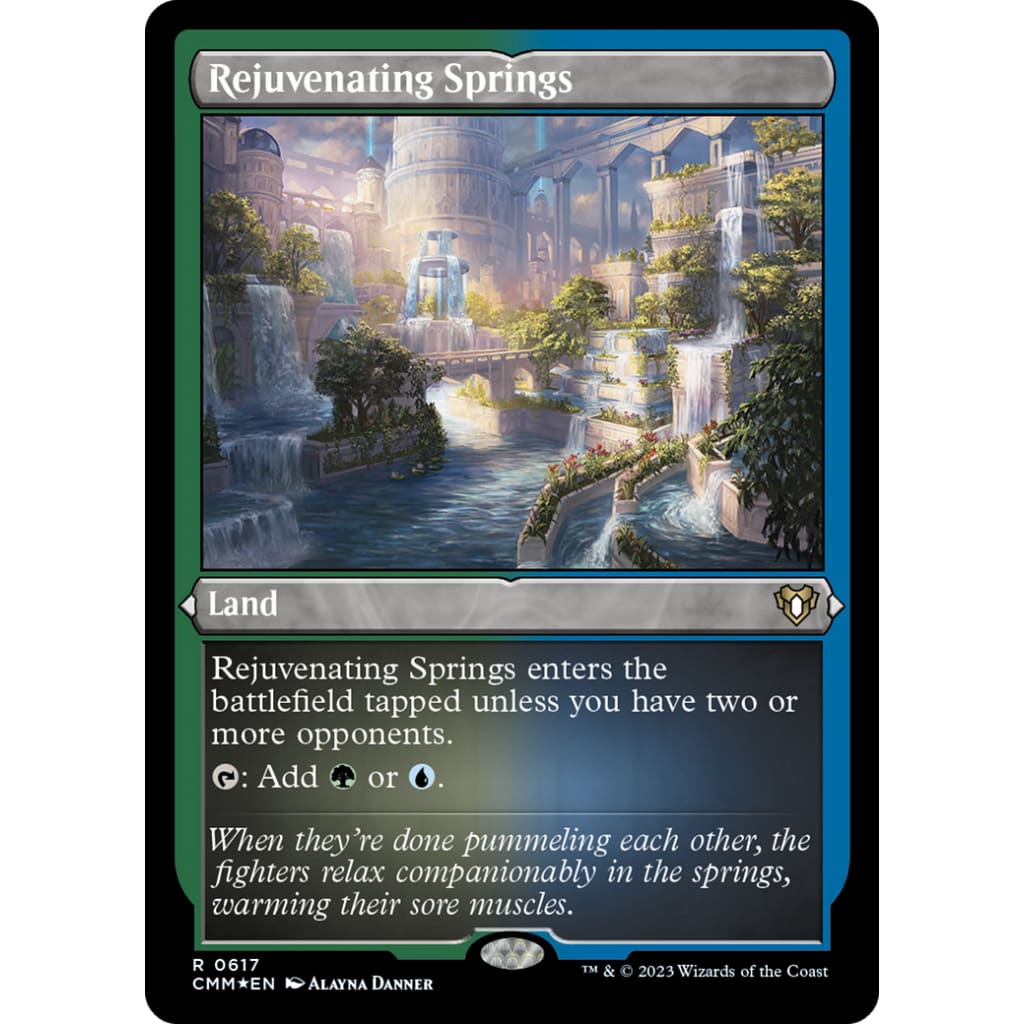 Rejuvenating Springs (CMM-617) Etched Foil - Single
