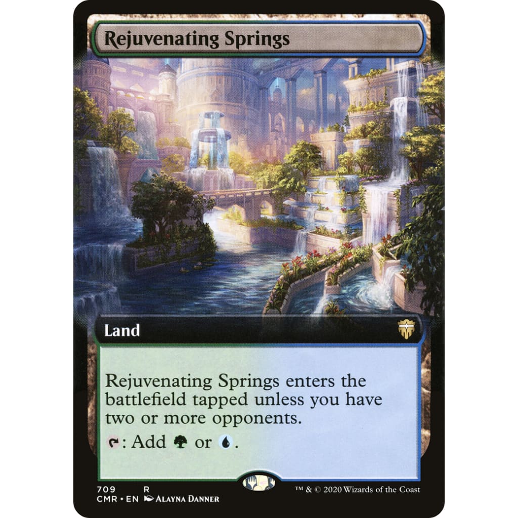 Rejuvenating Springs (CMR-709): (Extended Art) Foil - Single