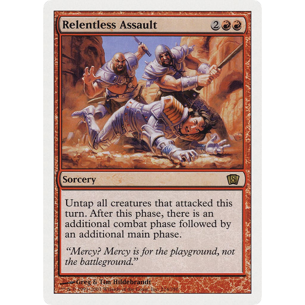 Relentless Assault (8ED-214) - Single